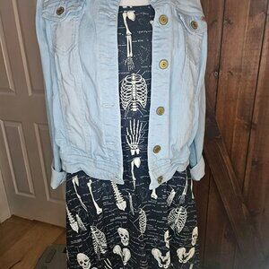Isaac Mizrahi Jean Jacket Size 10